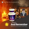thumbnail image 4 of Yatskia Colorful Puffin Urn for Ashes for Women, Cremation Urn for Human Ashes Adult Man, Memorial Urns for Ash, (Tasty Pack of 1, 3 Inch), 4 of 8