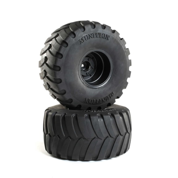 Duratrax Duratrax Munition MT 2.2 Mounted Black 2 DTXC2903 RC Tire