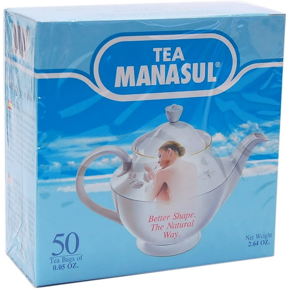 Manasul Tea Herbal Tea Bags, 50ct (Pack of 6)