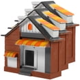 thumbnail image 4 of 3Pcs Mini House Model Sand Table Tiny Mini House Mini Store Decoration Playset Accessory, 4 of 9