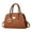 Black, variant on MUSOIE Womens Tote Bag Vegan Leather Vintage Top Handle Bag Fashion Retro Shoulder Satchel Bag