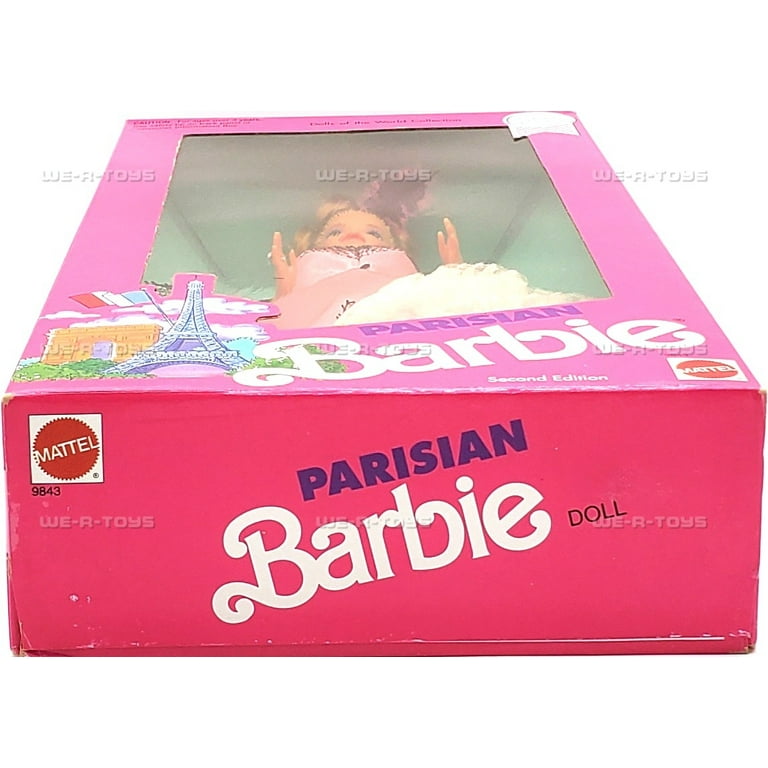dolls of the world collection-parisian barbie-1990-special