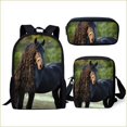 thumbnail image 1 of Mochila Con Estuche Para Lápices Y Bolso De Hombro Para Estudiantes De La Escuela Primaria Back To School, Juego De Tres Piezas Para Redacción Publicitaria Impresa, 1 of 1