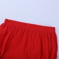 thumbnail image 6 of WOYY Girls Ruffle Lightweight Shorts Solid Color Cotton Pull-On Shorts for Baby, Sizes 6-12M, 6 of 6