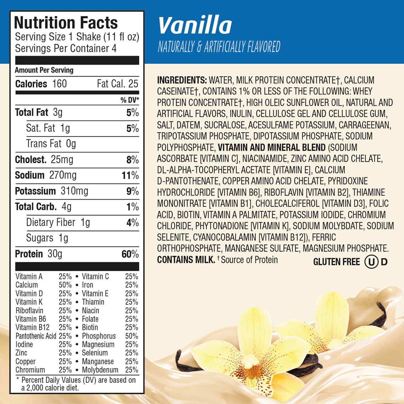 Premier Protein Vanilla Shake Nutrition – Runners High Nutrition