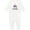 AA-White, variant on First Birthday Unicorn for Girl Baby Romper Coveralls