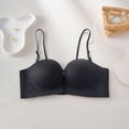 thumbnail image 5 of EliteGoogv Front Closure Bras For Women Wireless Bras For Women Seamless Bras For Women On Non Small Bust Womens Bras Everyday Bras For Women Black L, 5 of 5