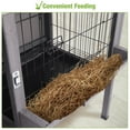 thumbnail image 7 of BUTINGLALE Guinea Pig Cage Indoor Wooden Rabbit Hutch with Metal Floor Grid and Removable Tray for Easy Cleaning, Bunny Cages Outdoor Waterproof Roof and Elevated Legs, 7 of 7