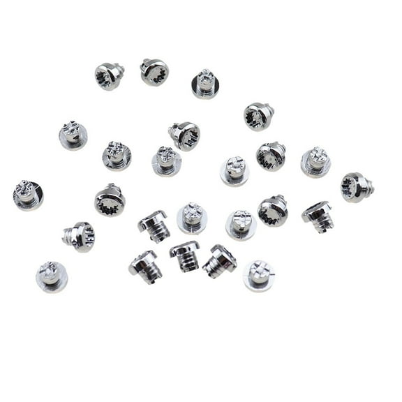 25pcs/set 7.5mm Plastic Wheel Rivets Nuts Studs Bolts Nail For Car Styling Tunning Rim Lip Tire Screw Decoration Replacement