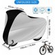 thumbnail image 5 of Funda impermeable para bicicleta al aire libre para bicicletas de montaña y de carretera, protección contra la lluvia y el sol, lluvia para bicicleta, bicicleta, scooter, cubierta de, 5 of 5
