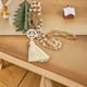 thumbnail image 5 of 1 collar de cuentas de madera con borlas y símbolo de la paz, cadena para el cuello, colgante para suéter de mujer, 5 of 8