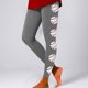 thumbnail image 3 of MKLEKYY Leggings Leggings estampados para mujer Leggings deportivos de fitness con realce Pantalones de yoga, 3 of 4