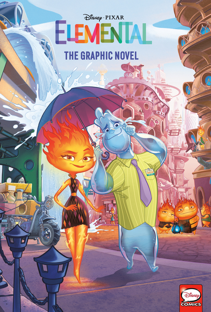 Disney Pixar Elemental Story Comic Book: Hardcover Graphic Novel for ...
