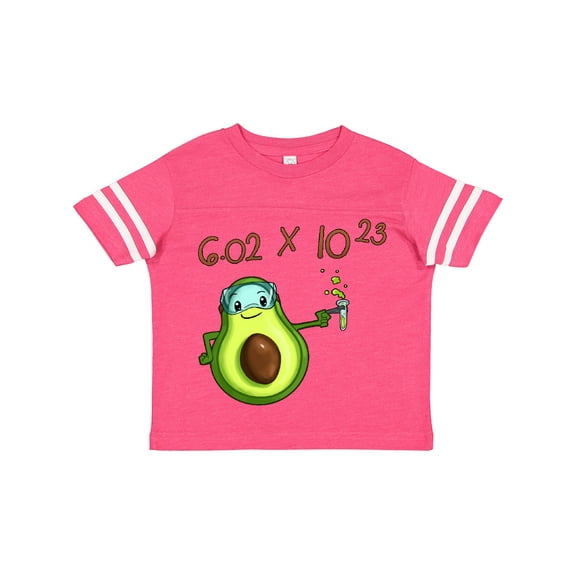 Inktastic Avogadro's Number with Avocado Chemist Boys or Girls Toddler T-Shirt