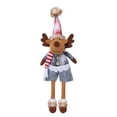 thumbnail image 2 of Ganfancp Adorno Navideño de Tela Roja para Muñecas de Piernas Largas Rebajas Hoy Liquidación 1* Adorno de Muñeca, 2 of 4