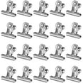 thumbnail image 1 of 2.5 Inch Bulldog Paper Clips,20 Pcs Metal Binder Clips Paper Clamps for Home Office Food Bags Files Fixing, 1 of 4