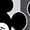 HEATHER CHARCOAL, variant on - Mickey & Friends - Mickey Mouse - Black & White Photo Grid - Women's Racerback Tank Top