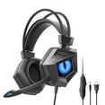 thumbnail image 2 of Auriculares Para Juegos Con Cable, Auriculares Profesionales Para Juegos De Computadora, Ergonómicos, únicos, Claros, Aislamiento De Ruido, Sonido Envolvente Para Teléfono Para, 2 of 7