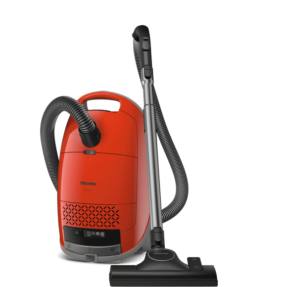 Miele Guard M1 Canister Vacuum Cleaner | 5 Year Warranty, Powerful Multi-Surface Bagged Vacuum, Adjustable Suction, Advanced Filtration, Aesthetic Design, 1200W Motor | Terra Red | 41VWE030CDN