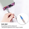 thumbnail image 4 of Vogacara Herramienta de pulido, mango de taladro de uñas, máquina de manicura eléctrica profesional, amoladora ligera, resistente al agua, Juegos de manicura 25000/carcasa metálica, 4 of 6