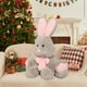 thumbnail image 5 of Peluche Morismos Giant Bunny 80 cm, conejo de peluche gris, 5 of 9