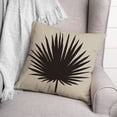 thumbnail image 3 of Creative Products Large Palm 18 x 18 Spun Poly Pillow, 3 of 3