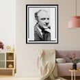 thumbnail image 3 of Historic Framed Print, [Dr. Francis Crick, head-and-shoulders portrait, facing right], 17-7/8" x 21-7/8", 3 of 9