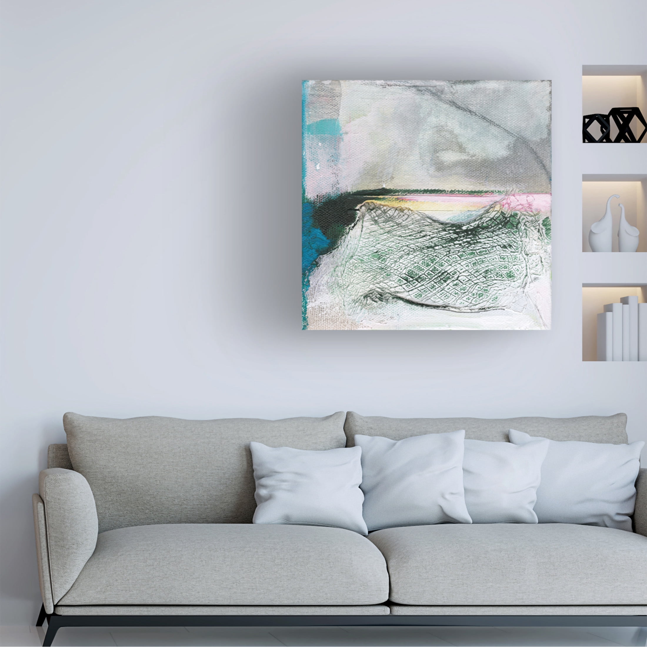 Trademark Fine Art Jodi Fuchs  Silent Storm II Canvas Wall Art