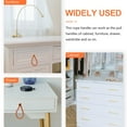 thumbnail image 3 of HINTRMENT Sliding Barn Door Handle Aluminum Alloy Rope Handle Design 1Set, 3 of 7