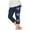 Navy, variant on ZACPNCV Girls Capri Leggings Independence Day Print High Waist Kids Leggings Athletic Sports Workout Dance Tights Cropped Pants Black 5-6 Years