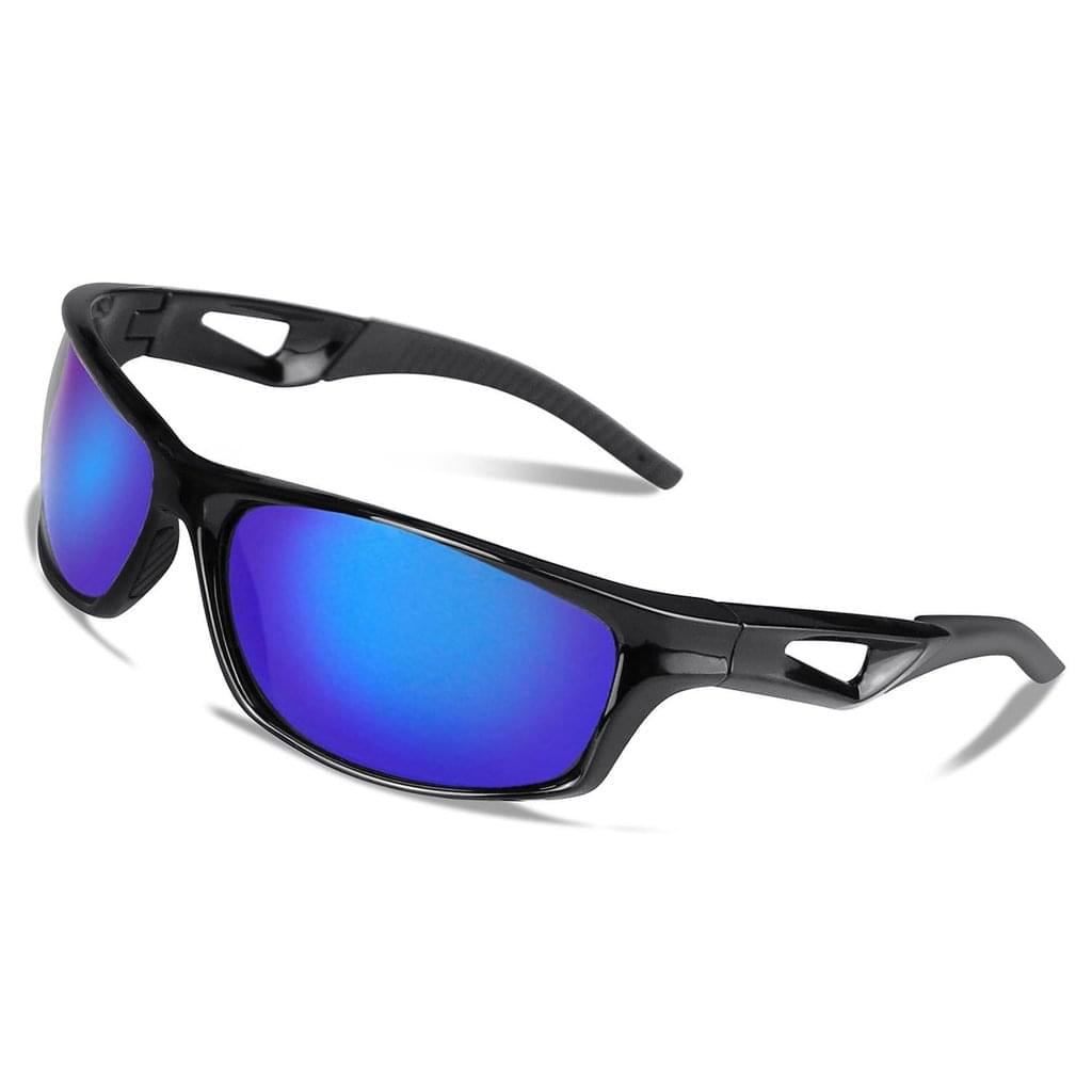 FUJI AMGLI04 Sport Cycling Sunglasses UV400 Protection Black 