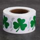 thumbnail image 4 of 500 Pieces St. Patrick's Day Stickers Shamrock Roll Stickers 1-1/2 Inch Adhesive Label for Irish Dec, 4 of 5