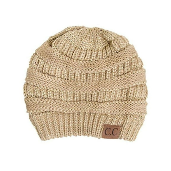 CC Metallic Beanies