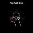 thumbnail image 2 of Christmas Neon Sign USB Powered Tree Santa Claus Snowflake Sock Reindeer Bell Gift Led Light for Christmas Decoration Party Events LED Light for Indoor Decor Kids Room Home (Cute Reindeer), 2 of 6