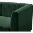 thumbnail image 5 of Meridian Furniture Alina Green Velvet Modular Sectional, 5 of 15