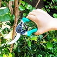 thumbnail image 5 of Tijeras de podar para jardín, juego de podadoras de mano con cuchillas de acero inoxidable y guantes de jardinería, 5 of 5