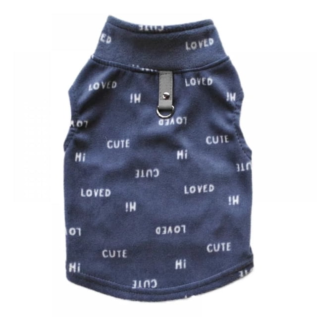 Dog Cat Clothes Warm Villus Vest Puppy Dog Clothes