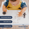 thumbnail image 3 of Apricot Babeehive Goods Mini Spoon and Fork | Safety, Ergonomics, and Practicality | Perfectly Sized For Tiny Hands | High-Quality Food-Grade Materials, BPA-Free | Versatile, Suitable, and Convenient, 3 of 7
