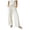 Wpants18-Beige, variant on UAYOTSE Women Satin Dotted Home Pants Loose Straight Leg Casual Pants,Sizes S