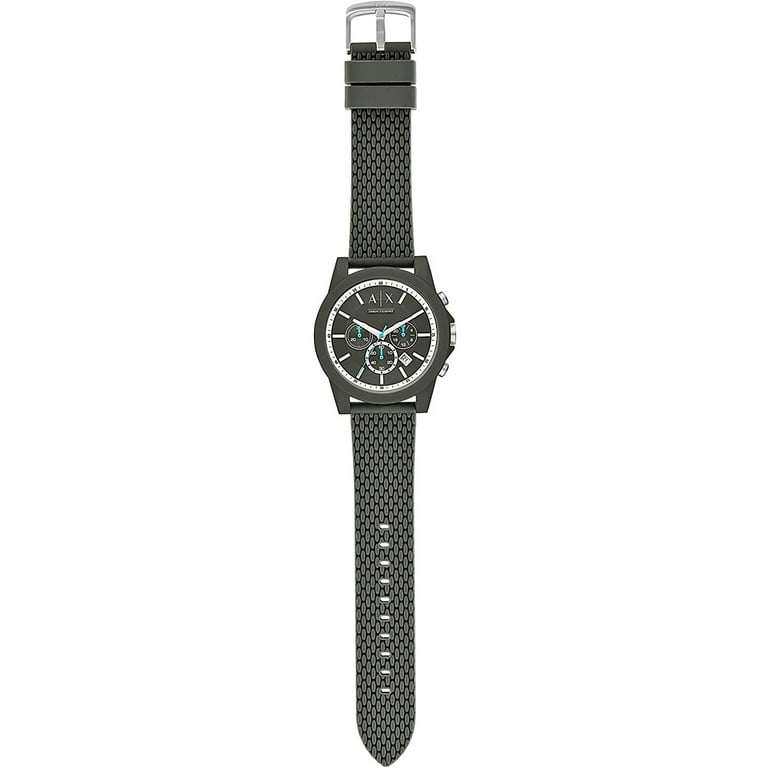 Armani Exchange Chronograph Quartz Green Dial Men's Watch