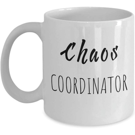 Chaos Coordinator coffee mug, Present for Mom, coworker or Teacher