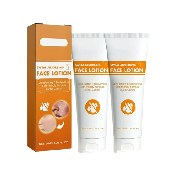 Desertasis body lotin Sweat Absorbing Face Lotion Lightweight Sweat For Sweaty Hands Long Lasting Mild Antisweat For Oily Face And Scalp & Armpit Sweat Control 50Ml