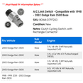 thumbnail image 2 of A/C Limit Switch - Compatible with 1998 - 2002 Dodge Ram 3500 Base 1999 2000 2001, 2 of 2