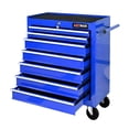 thumbnail image 3 of 7 Drawer Rolling Tool Chest with Wheels, Lockable Heavy-Duty Steel Tool Cabinet for Father's Garage Workshop Repair Shop, 3 of 12