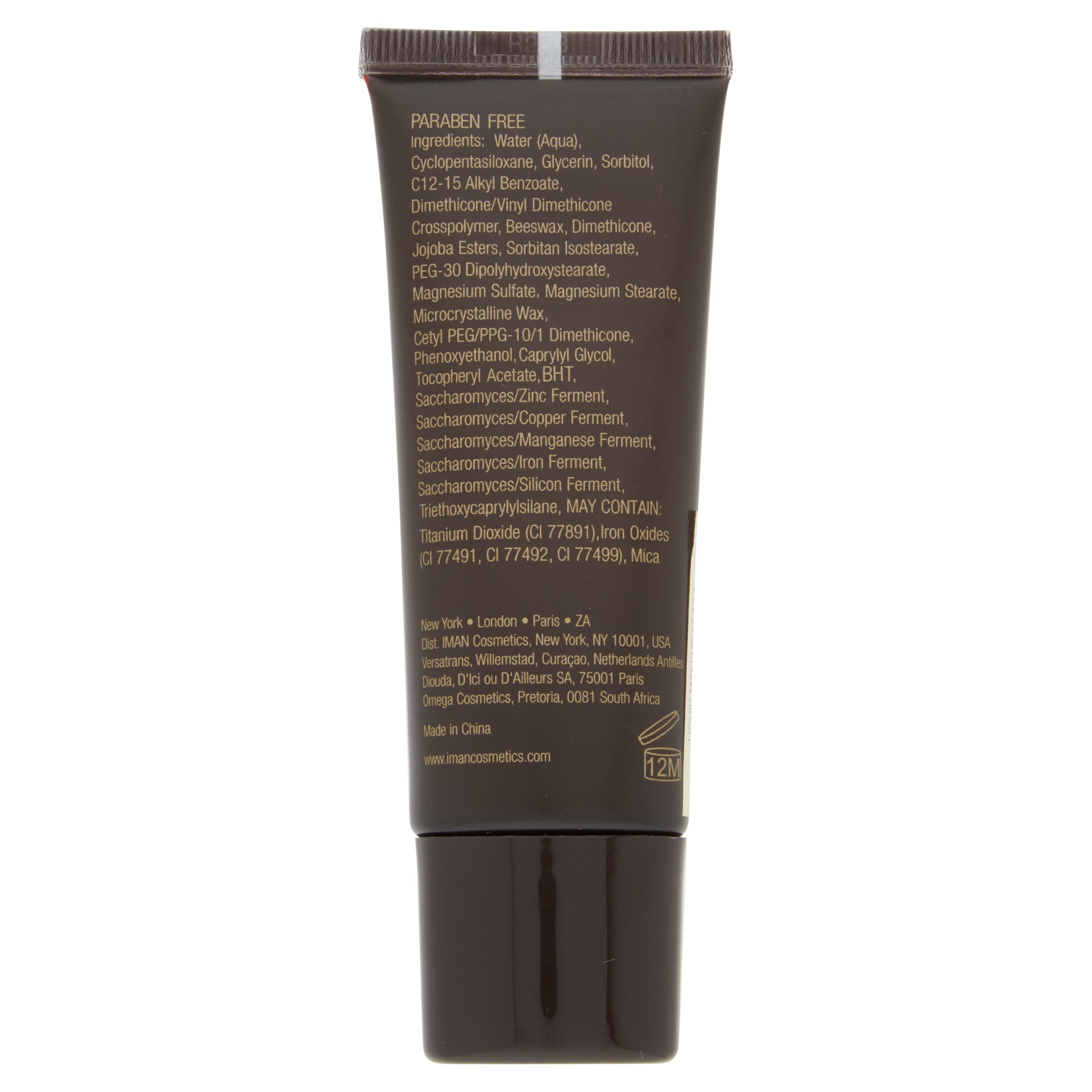 Iman Cosmetics Luxury Radiance Liquid Makeup, Clay 1