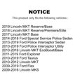 thumbnail image 2 of TOR Rear Upper Suspension Knuckle Bushing TOR-K201541 for Car Ford Explorer Flex Taurus Lincoln Police Interceptor Utility Sedan MKS MKT Special Service, 2 of 2