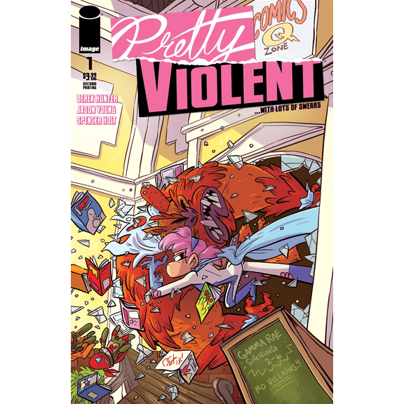 Collectible Pretty Violent #1 (Cvr A Hunter) Image Comics Comic Book
