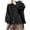 Black, variant on Horkkom Plus Size Sweaters for Women Long Sleeve Button Up Cardigans Sweaters Casual Loose Button Down Sweaters with Pockets L