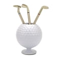 thumbnail image 1 of Mini portalápices de pelota para golf, portalápices de estatuilla de pelota para golf para estudiantes, de cumpleaños, 1 of 9