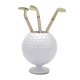 thumbnail image 1 of Mini portalápices de pelota para golf, portalápices de estatuilla de pelota para golf para estudiantes, de cumpleaños, 1 of 9